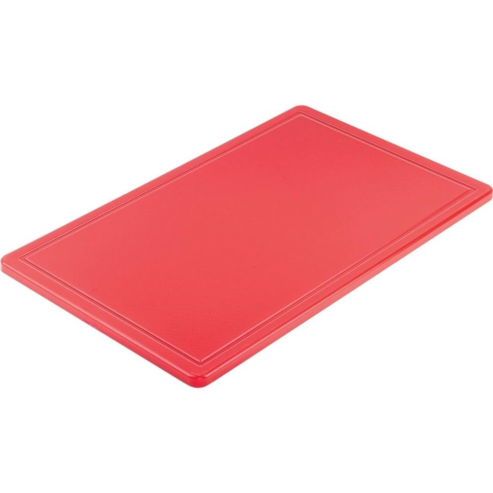 Produktabbildung: Stalgast Schneidbrett, HACCP, Farbe rot, GN1/1, Stärke 15 mm