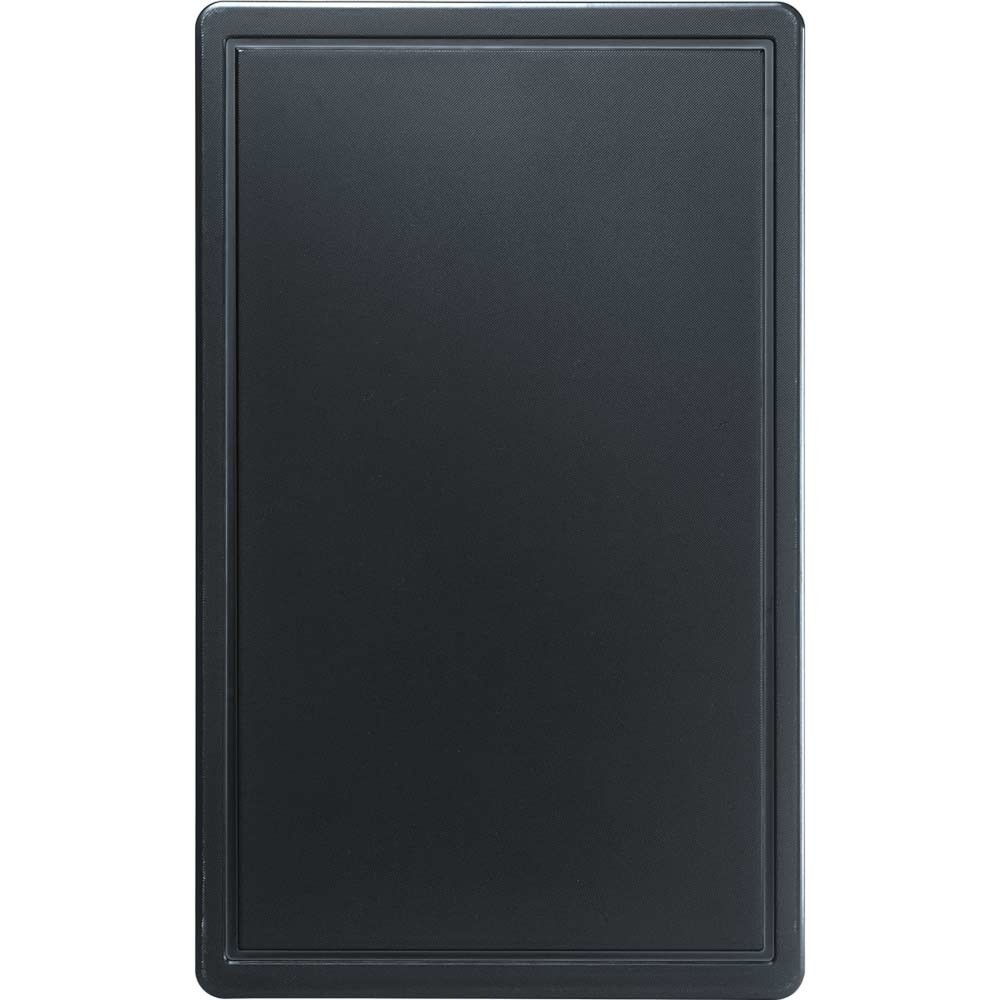 Produktabbildung: Stalgast Schneidbrett, HACCP, Farbe schwarz, GN1/1, Stärke 15 mm