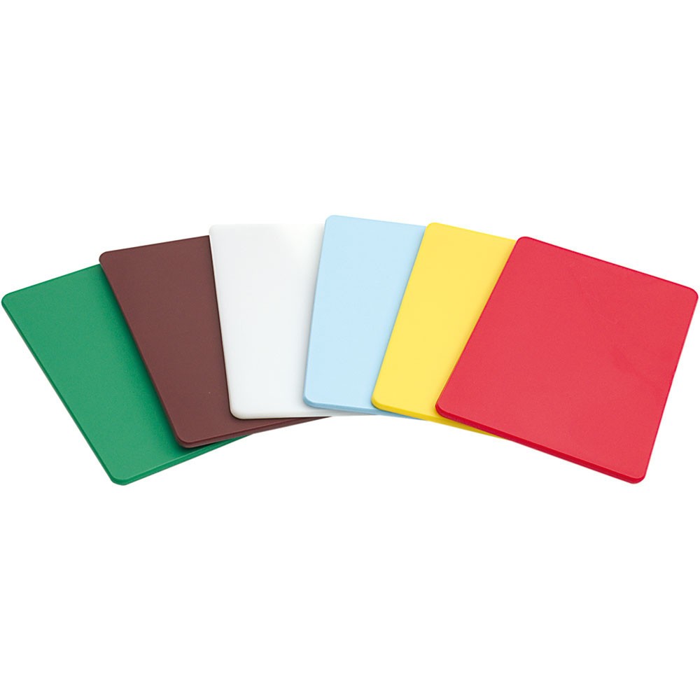 Produktabbildung: Stalgast Schneidbrett, HACCP, Farbe weiß, 450 x 300 x 13 mm (BxTxH)