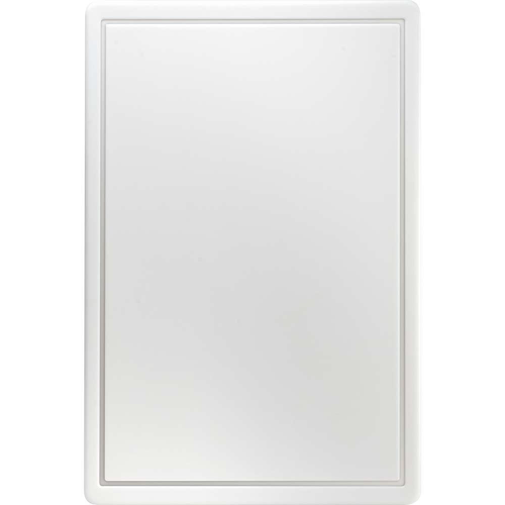 Produktabbildung: Stalgast Schneidbrett, HACCP, Farbe weiß, 600 x 400 x 18 mm (BxTxH)