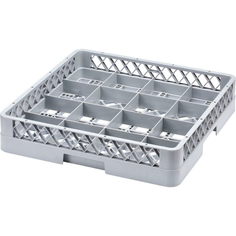 Produktabbildung: Stalgast Spülkorb für Gläser und Tassen 16 Fächer 500 x 500 mm