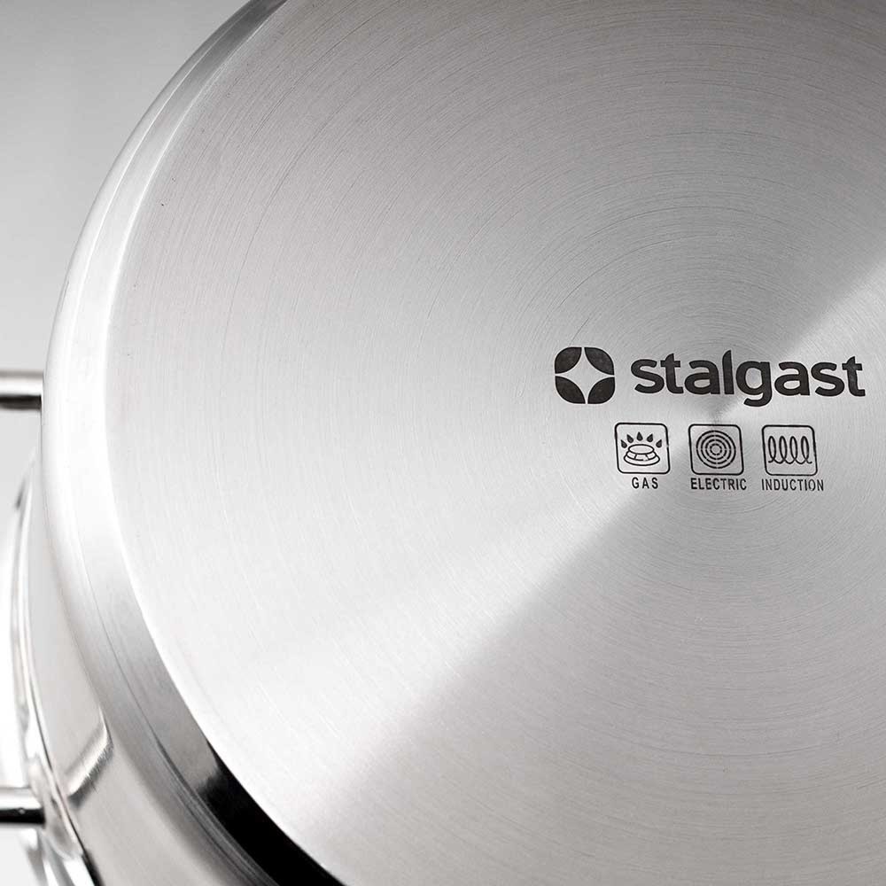 Produktabbildung Nr. 5: Stalgast Suppentopf mittelhohe Form, mit Deckel, Ø 200 mm, Höhe 140 mm, 4,4 Liter