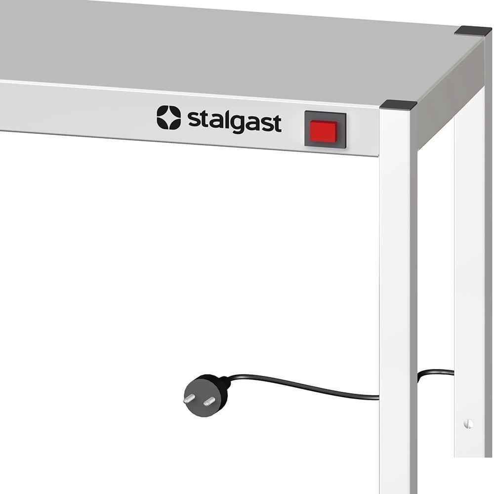 Produktabbildung Nr. 2: Stalgast Wärmebrücke 1-etagig  800x400x400 mm mit Keramik-Infrarot-Strahlern