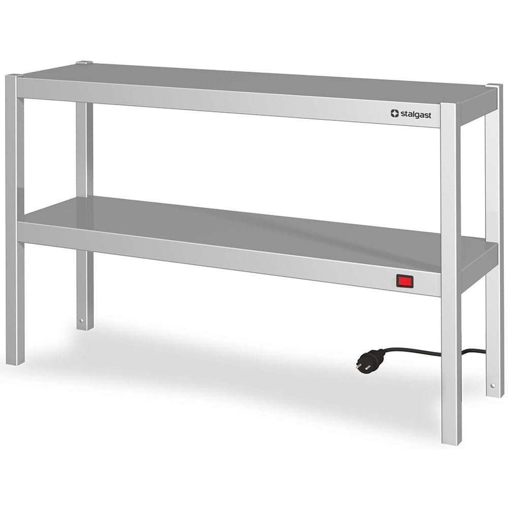Produktabbildung Nr. 2: Stalgast Wärmebrücke 2-etagig  900x300x700 mm mit Keramik-Infrarot-Strahlern