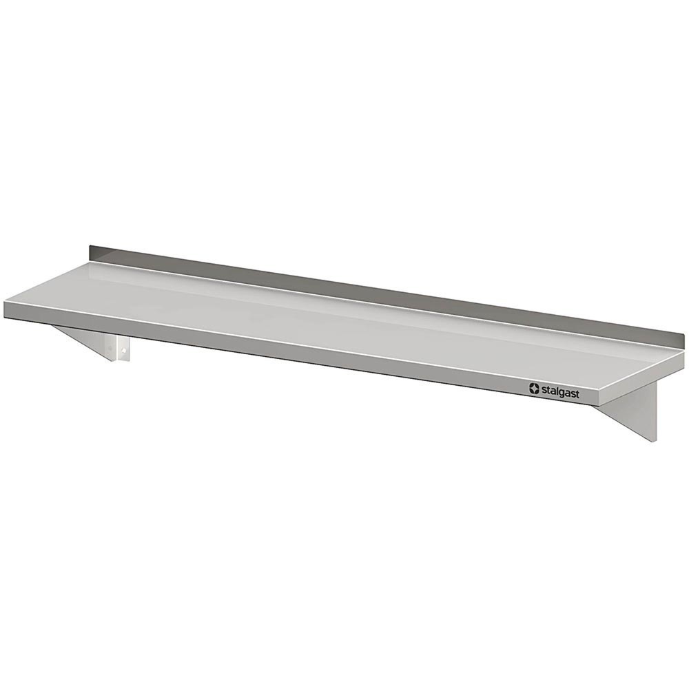 Produktabbildung: Stalgast Wandbord mit Konsolen, 800x300x170 mm, verschweißt