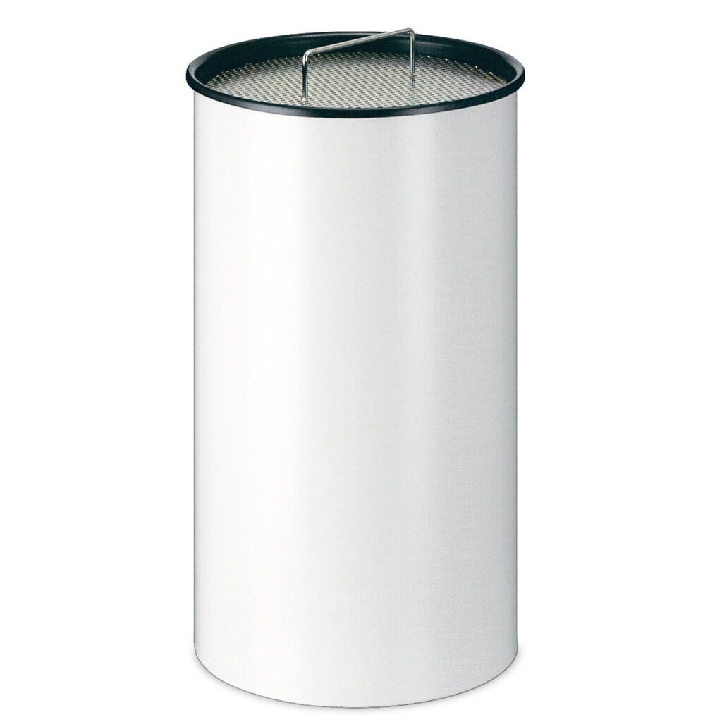 Standascher RONDO, aluminium-grau Produktabbildung: Standascher RONDO, aluminium-grau