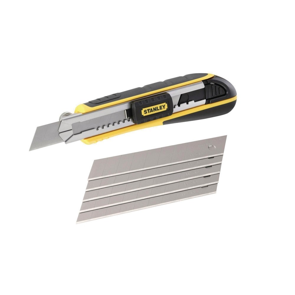 Produktabbildung: Cuttermesser FatMax Klingenbreite 18mm L.180mm lose STANLEY
