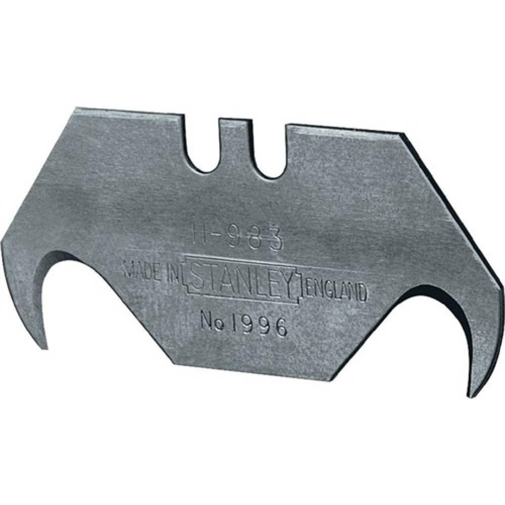 Produktabbildung: Hakenklinge 2-11-983 L50xB19xS0,65mm o.Lochung 10 St./Spender STANLEY