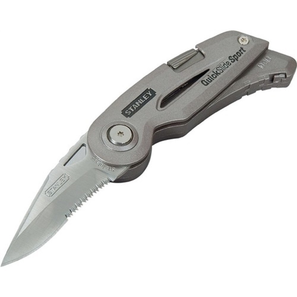 Produktabbildung: Sportmesser Quickslide II L.120mm Klingentyp Sport-/Trapezklinge SB STANLEY