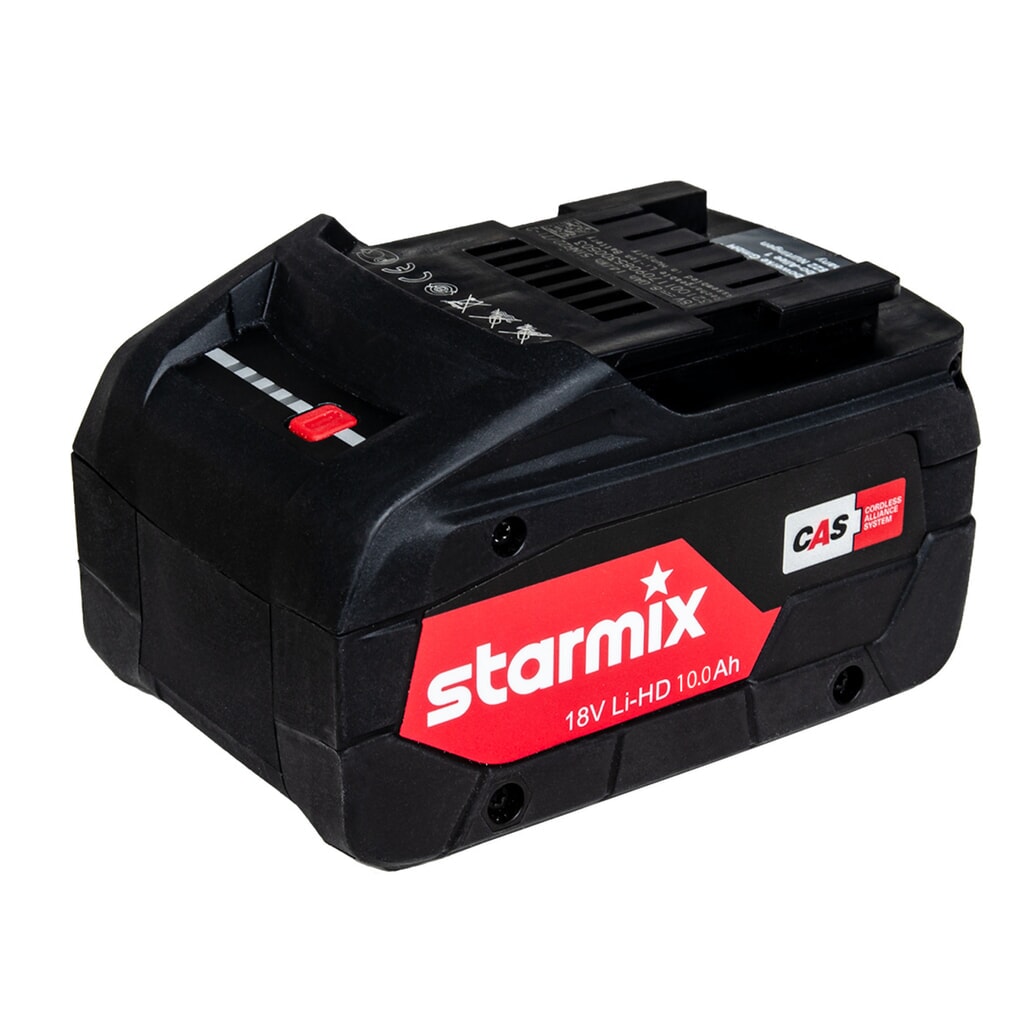 starmix Akkupack 18 V / 10 Ah / Li-HD Produktabbildung: starmix Akkupack 18 V / 10 Ah / Li-HD