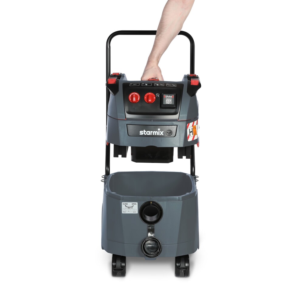 Produktabbildung Nr. 3: starmix Industriestaubsauger iPulse, Staubklasse H, Kippfahrgestell, 1.600 W, 35 l