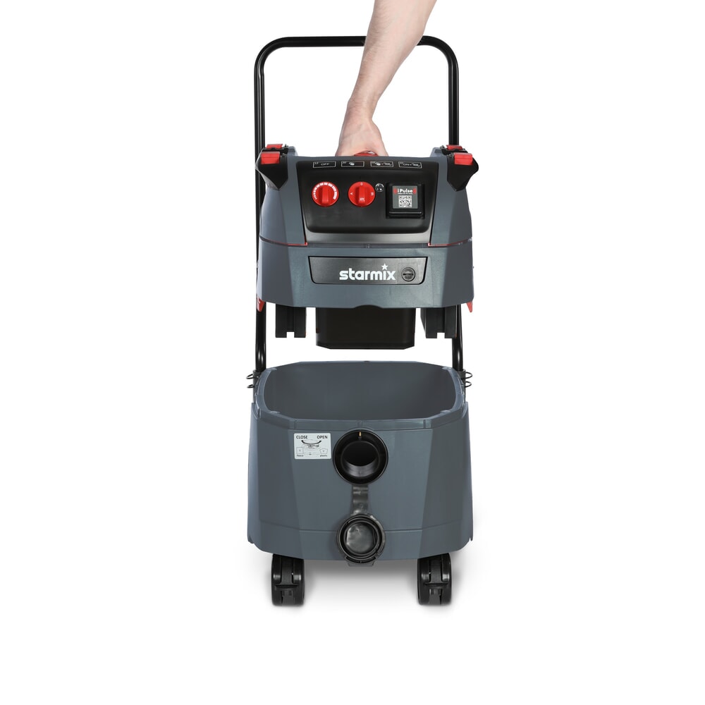 Produktabbildung Nr. 7: starmix Nass-/Trockensauger iPulse, Staubklasse L, Kippfahrgestell, 1.600 W, 35 l