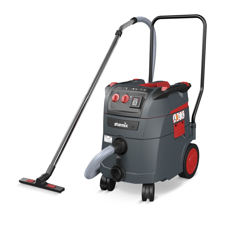 Produktabbildung: starmix Nass-/Trockensauger iPulse, Staubklasse L, Kippfahrgestell, 1.600 W, 35 l