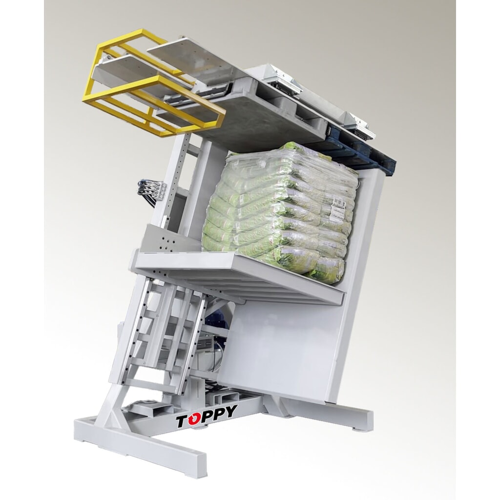 Toppy Stationärer Palettenwechsler, Öffnung 880 - 1.580 mm, Tragkraft 2.000 kg Produktabbildung Nr. 4: Toppy Stationärer Palettenwechsler, Öffnung 880 - 1.580 mm, Tragkraft 2.000 kg