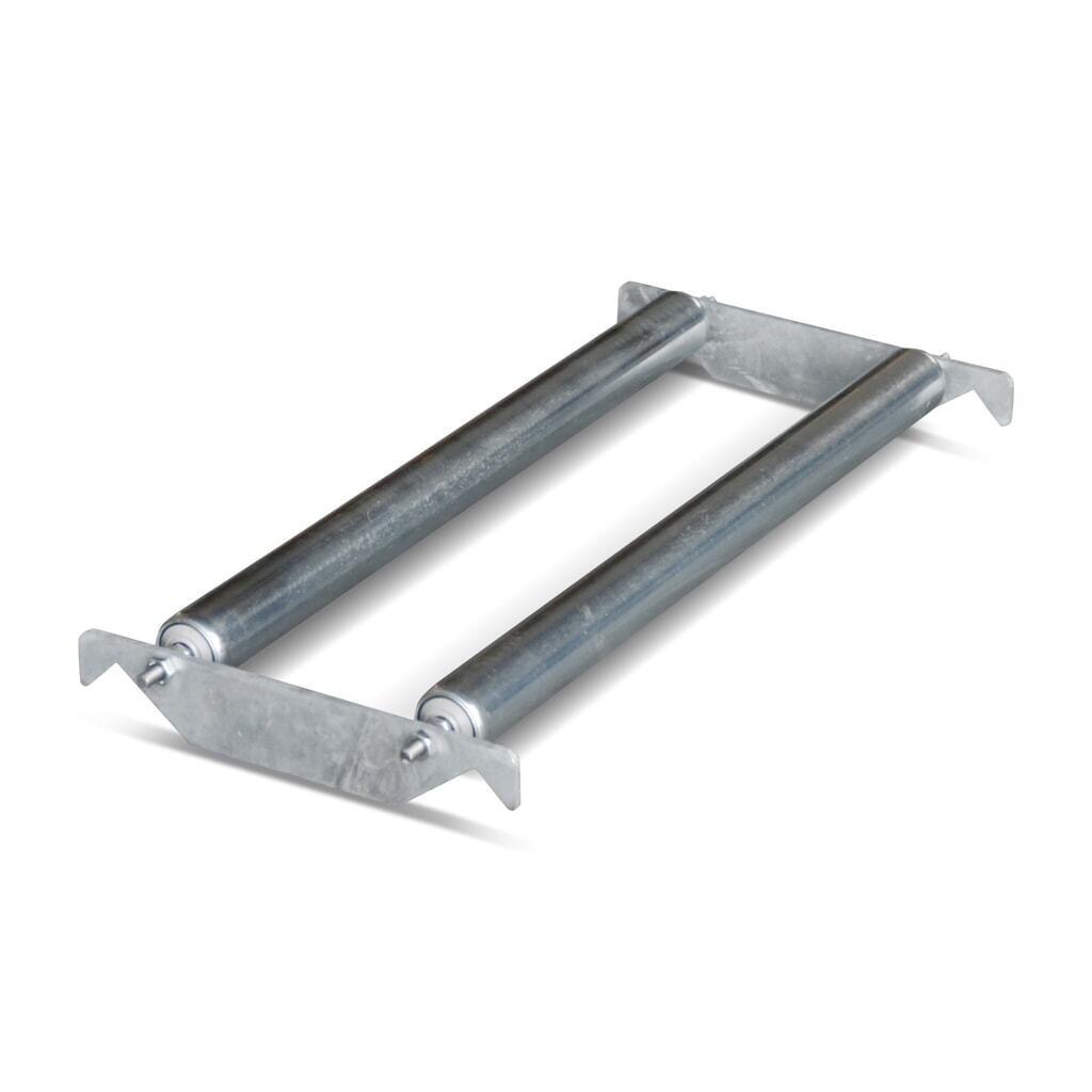 Steckbare Rollenauflage für Bauer® Fassregale, 1 Fass à 200 l Produktabbildung: Steckbare Rollenauflage für Bauer® Fassregale, 1 Fass à 200 l