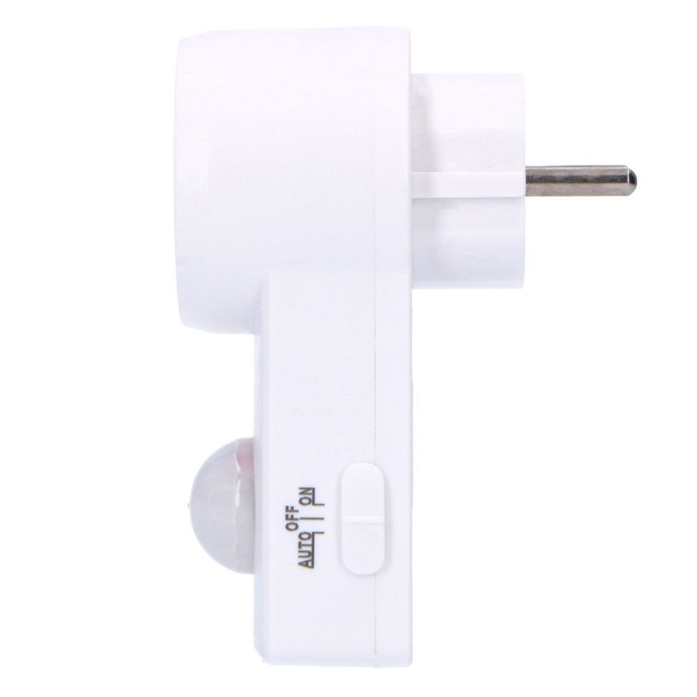 Produktabbildung Nr. 4: Steckdose mit Bewegungsmelder - PIR 120° IP20 - weiß