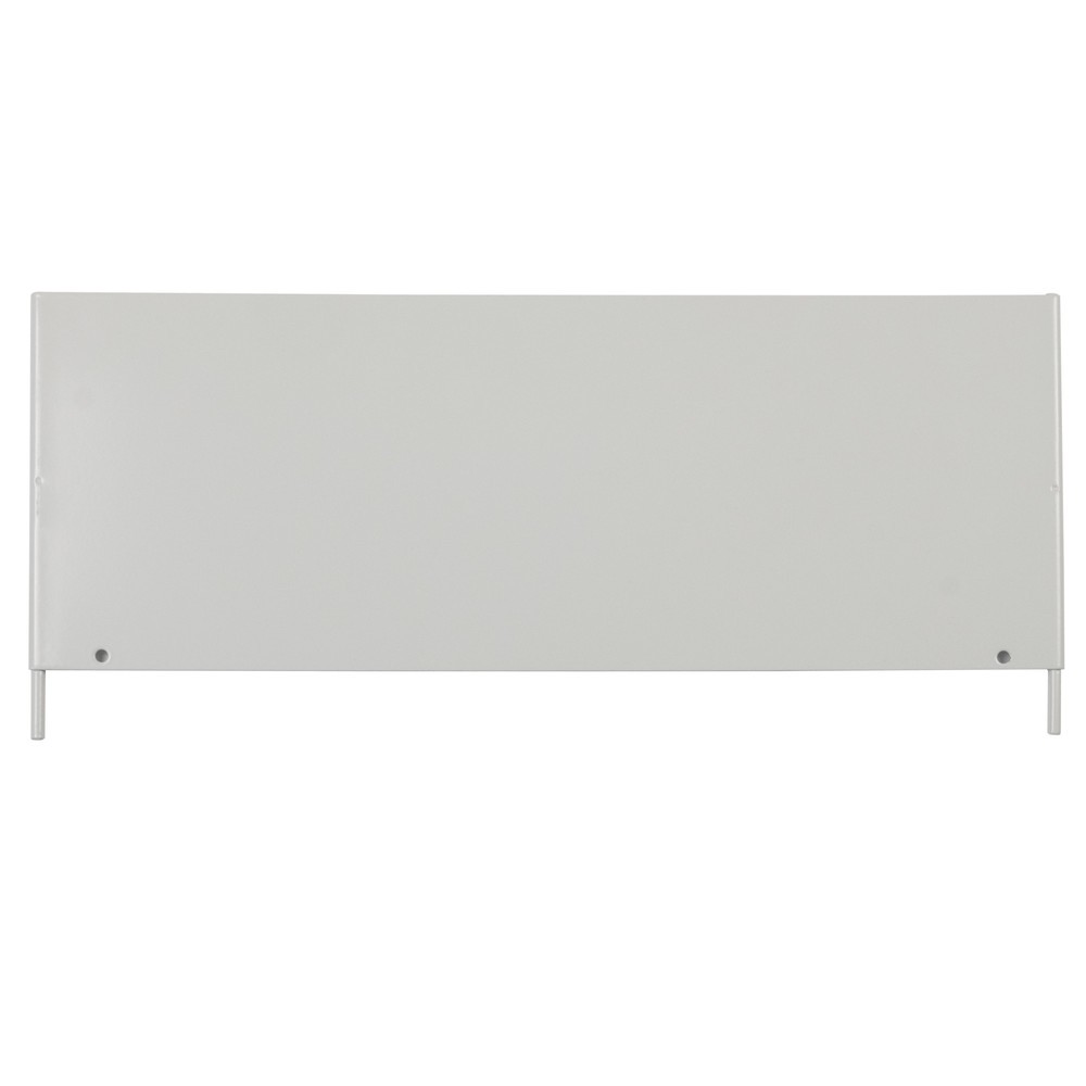 Produktabbildung: Stecktrennblech für SCHULTE Fachbodenregal, geeignet für Fachboden MULTIplus150, HxT 140 x 400 mm