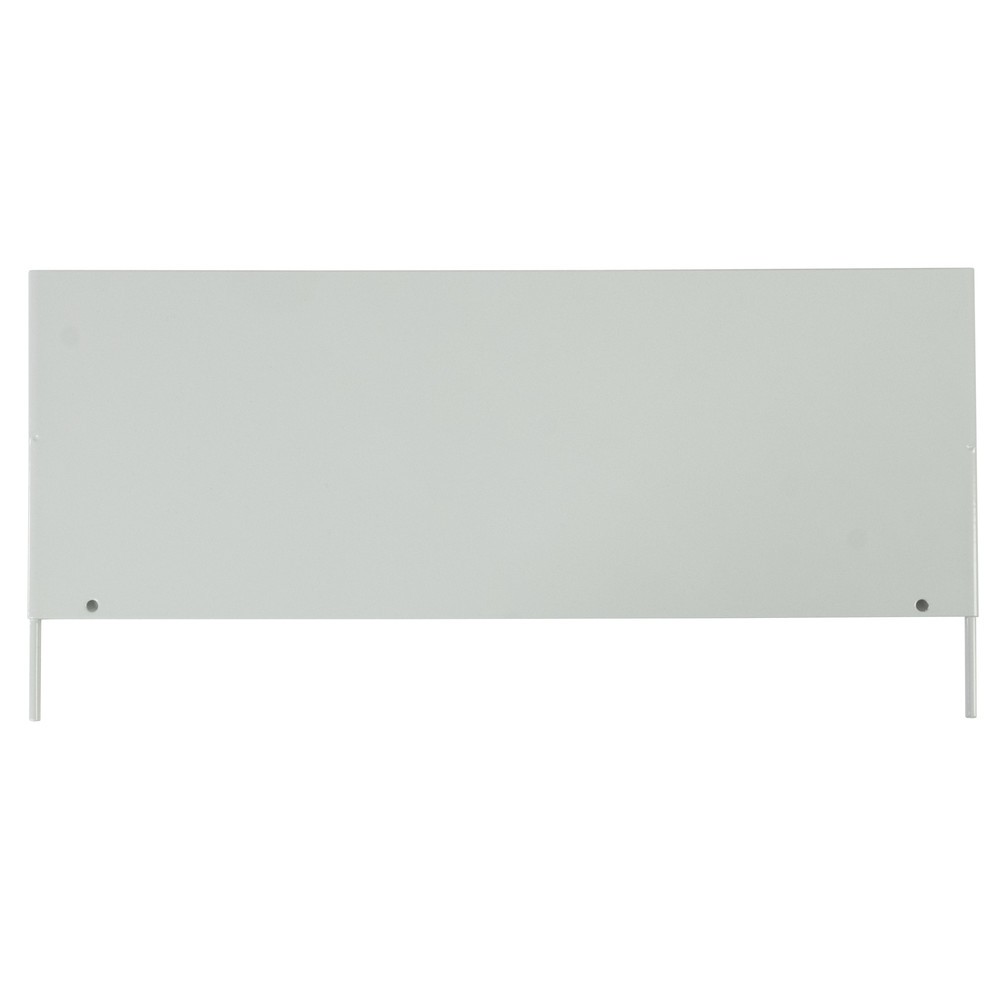 Produktabbildung: Stecktrennblech für SCHULTE Fachbodenregal, geeignet für Fachboden MULTIplus250/330, HxT 140 x 600 mm