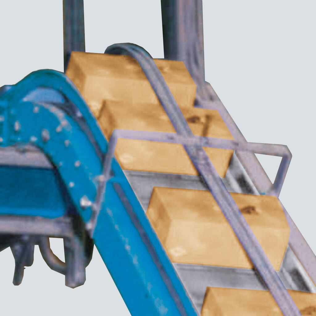 Steilfördergurt für Gurtförderer pro/m, Gurtbreite 200 mm Produktabbildung: Steilfördergurt für Gurtförderer pro/m, Gurtbreite 200 mm