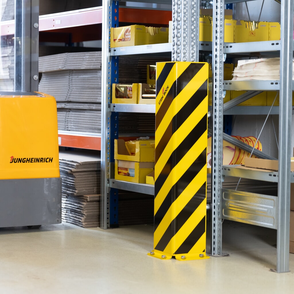Steinbock® Rammschutzecke, U-Profil, HxBxT 800 x 160 x 160 mm, Stärke 6 mm Produktabbildung Nr. 5: Steinbock® Rammschutzecke, U-Profil, HxBxT 800 x 160 x 160 mm, Stärke 6 mm