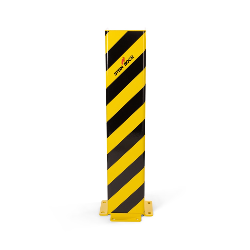 Produktabbildung: Steinbock® Rammschutzecke, U-Profil, HxBxT 800 x 160 x 160 mm, Stärke 6 mm