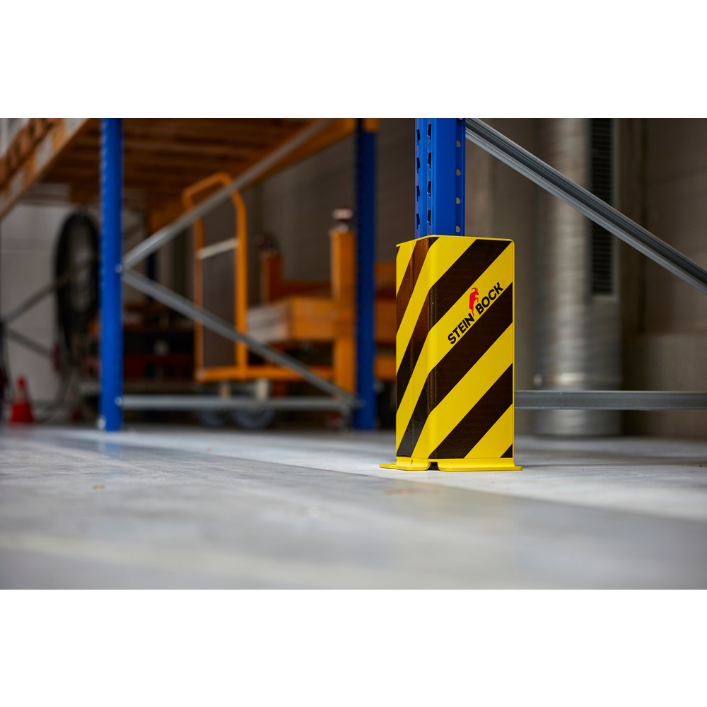Produktabbildung Nr. 11: Steinbock® Rammschutzecke, U-Profil, HxBxT 400 x 160 x 160 mm, Stärke 6 mm