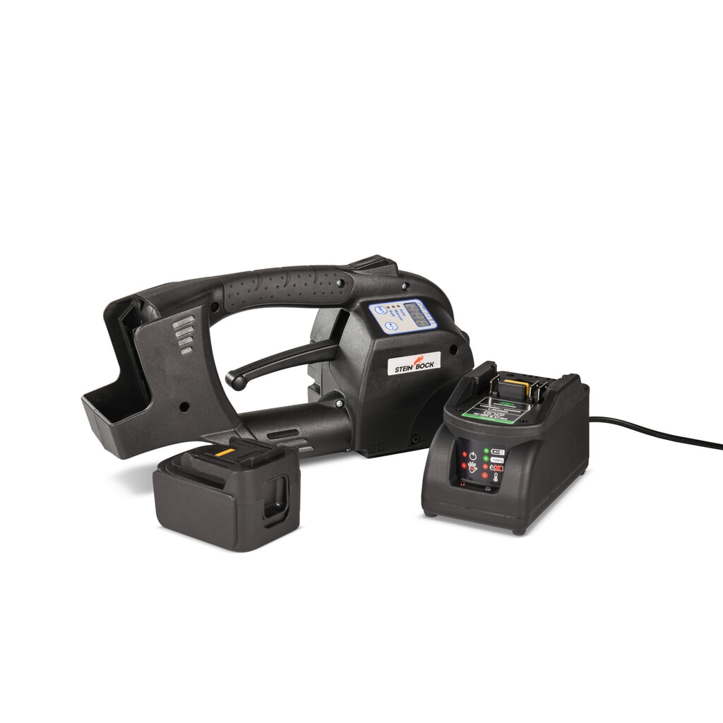 Steinbock® Akku-Umreifungsgerät AR 275 Pro, vollautomatisch Produktabbildung Nr. 2: Steinbock® Akku-Umreifungsgerät AR 275 Pro, vollautomatisch