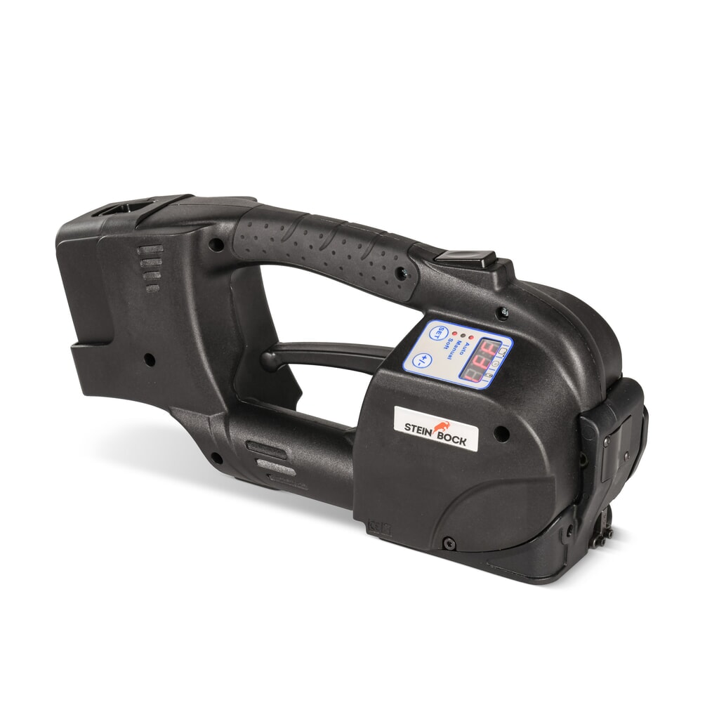 Steinbock® Akku-Umreifungsgerät AR 275 Pro, vollautomatisch Produktabbildung: Steinbock® Akku-Umreifungsgerät AR 275 Pro, vollautomatisch