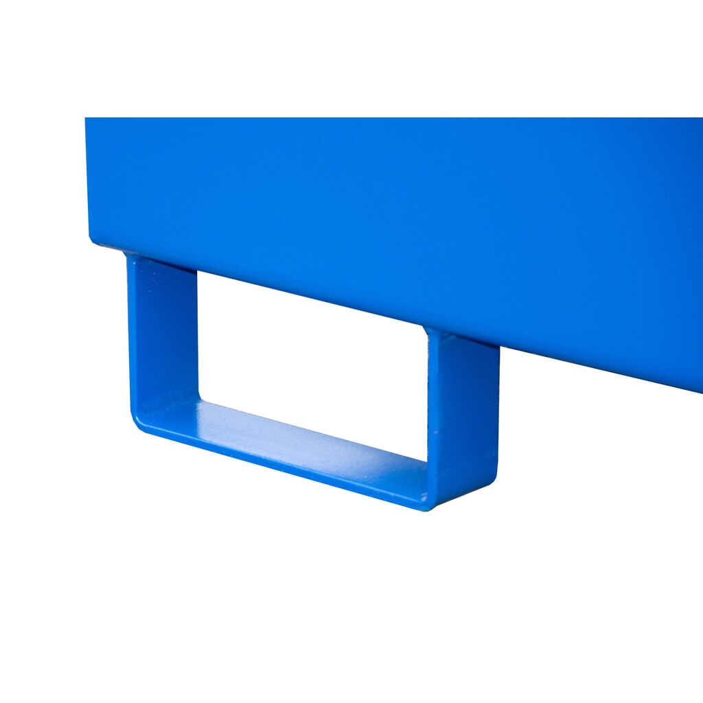 Steinbock® Auffangwanne aus Stahl für 1x KTC/IBC, blau Produktabbildung Nr. 2: Steinbock® Auffangwanne aus Stahl für 1x KTC/IBC, blau