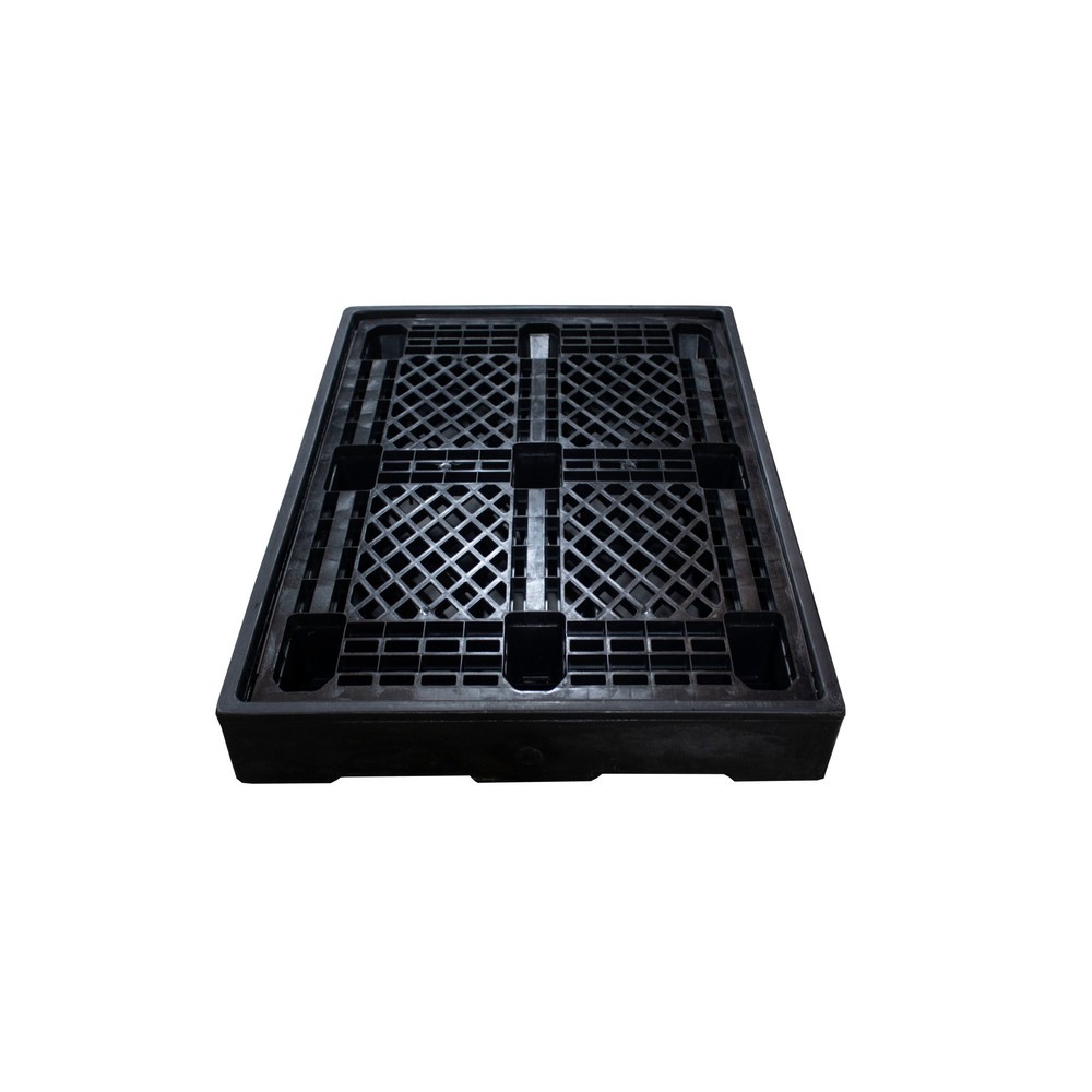 Produktabbildung Nr. 7: Steinbock® Auffangwanne ECO, 100% Recycling-PE, für 2x 200-Liter-Fässer u. Kleingebinde, Auffangvolumen 130 Liter