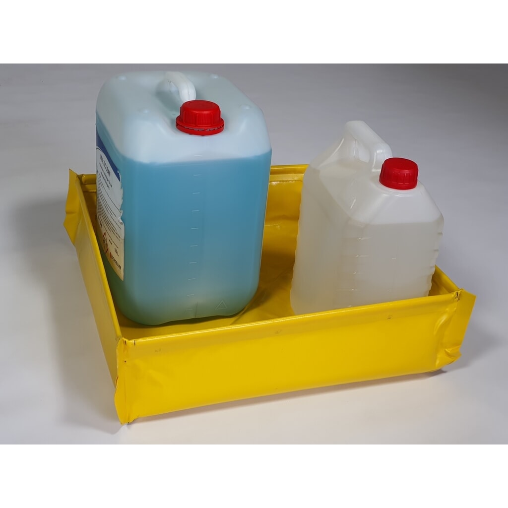 Steinbock® Auffangwanne FLEX-Q, HxBxT 120 x 400 x 400 mm, Auffangvolumen 19 Liter Produktabbildung Nr. 2: Steinbock® Auffangwanne FLEX-Q, HxBxT 120 x 400 x 400 mm, Auffangvolumen 19 Liter