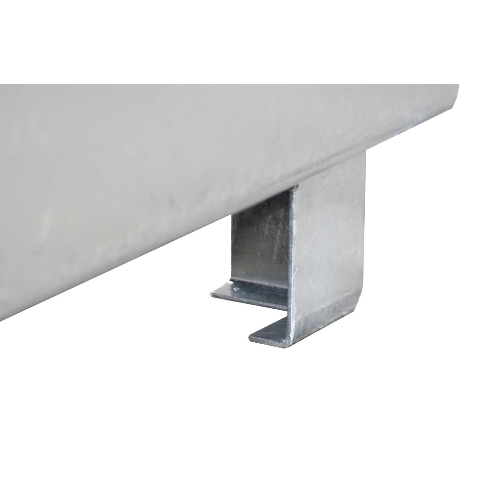 Steinbock® Auffangwanne, 4x 200 l, HxBxT 415 x 1.200 x 1.200 mm, inkl. Gitterrost, feuerverzinkt Produktabbildung Nr. 2: Steinbock® Auffangwanne, 4x 200 l, HxBxT 415 x 1.200 x 1.200 mm, inkl. Gitterrost, feuerverzinkt