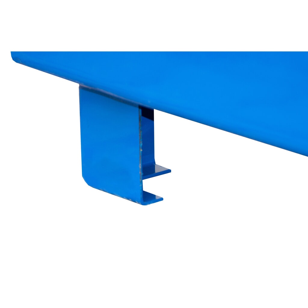 Steinbock® Auffangwanne, 2x 200 l, HxBxT 360 x 1.200 x 800 mm, inkl. Gitterrost, blau Produktabbildung Nr. 3: Steinbock® Auffangwanne, 2x 200 l, HxBxT 360 x 1.200 x 800 mm, inkl. Gitterrost, blau