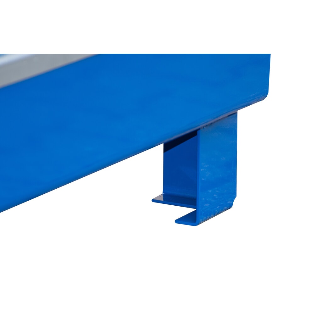Steinbock® Auffangwanne für 4x 60-Liter-Fässer, inkl. Gitterrost, blau Produktabbildung Nr. 3: Steinbock® Auffangwanne für 4x 60-Liter-Fässer, inkl. Gitterrost, blau