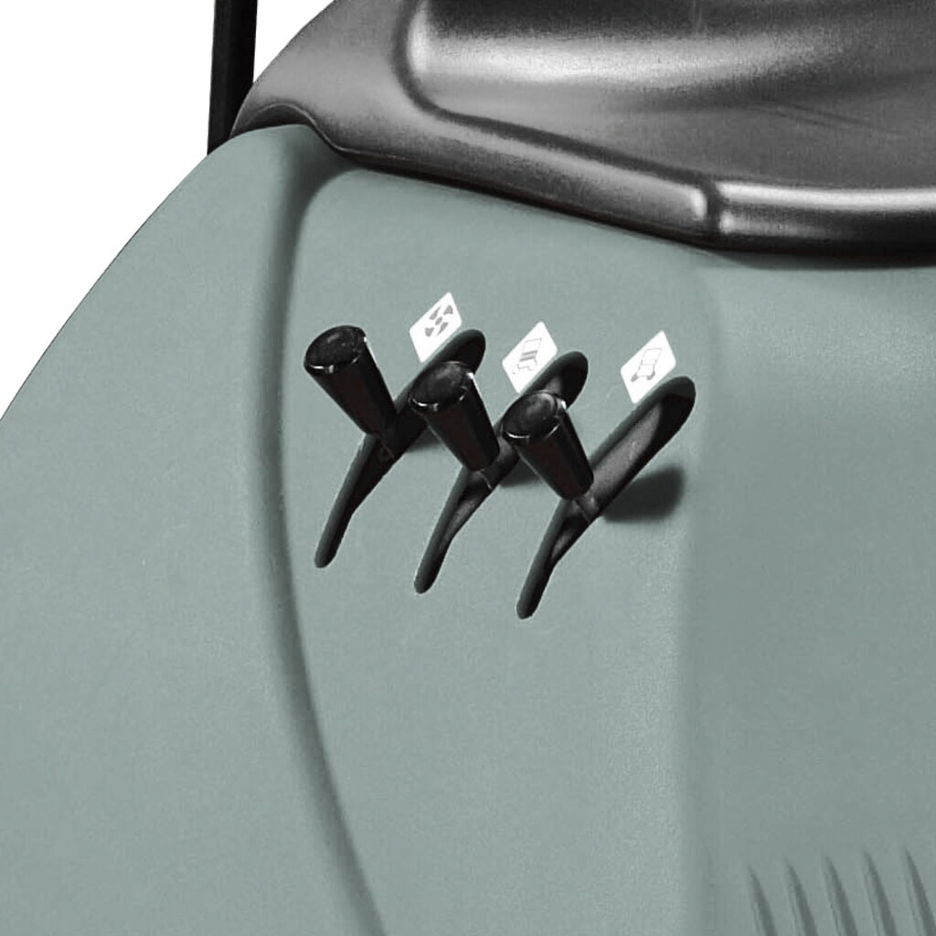 Steinbock® Aufsitz-Kehrsaugmaschine A-1000, Elektromotor, Kehrbreite 1.000 mm Produktabbildung Nr. 4: Steinbock® Aufsitz-Kehrsaugmaschine A-1000, Elektromotor, Kehrbreite 1.000 mm