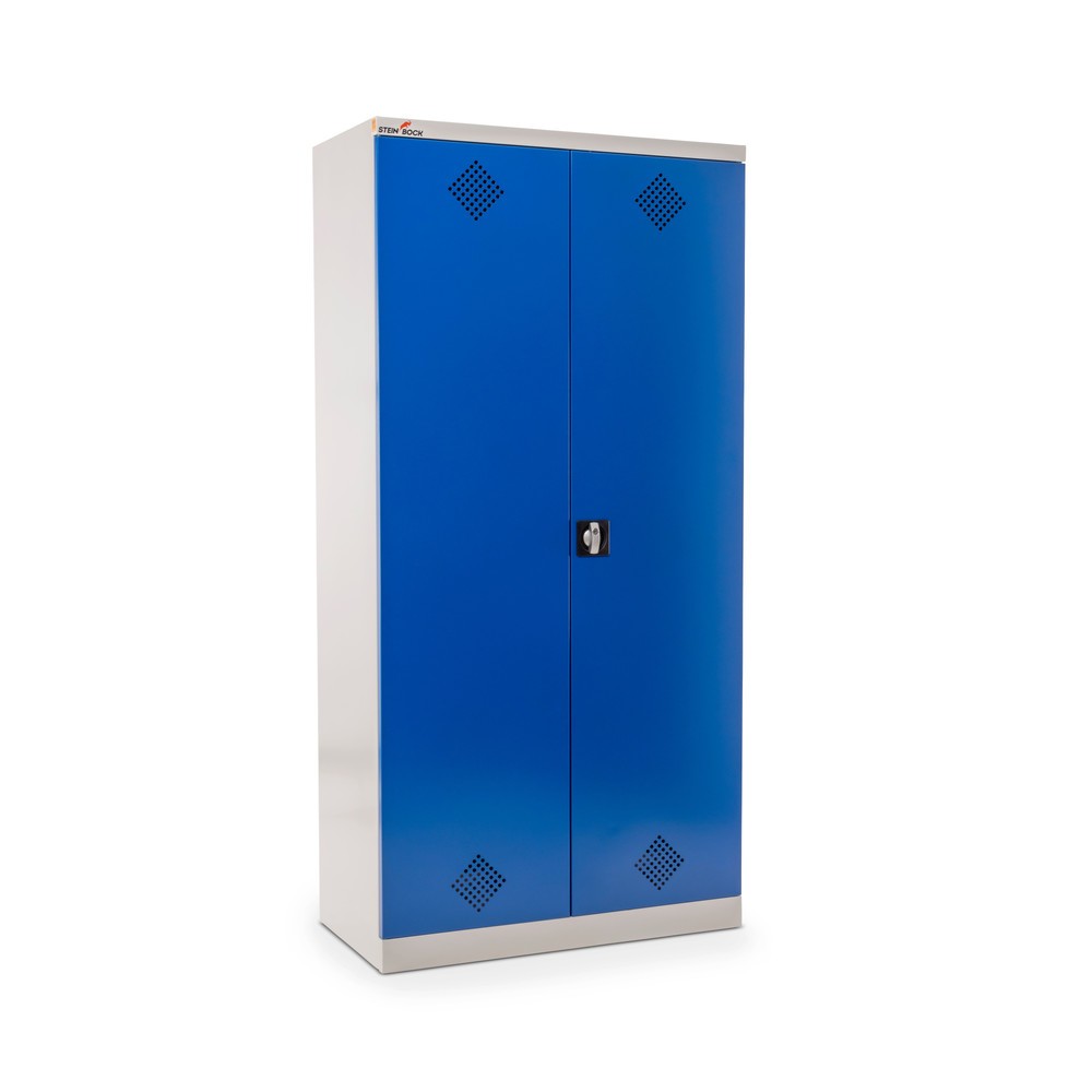 Produktabbildung: Steinbock® Chemikalien- und Giftschrank, 4 Wannen, HxBxT 1.950 x 950 x 500 mm