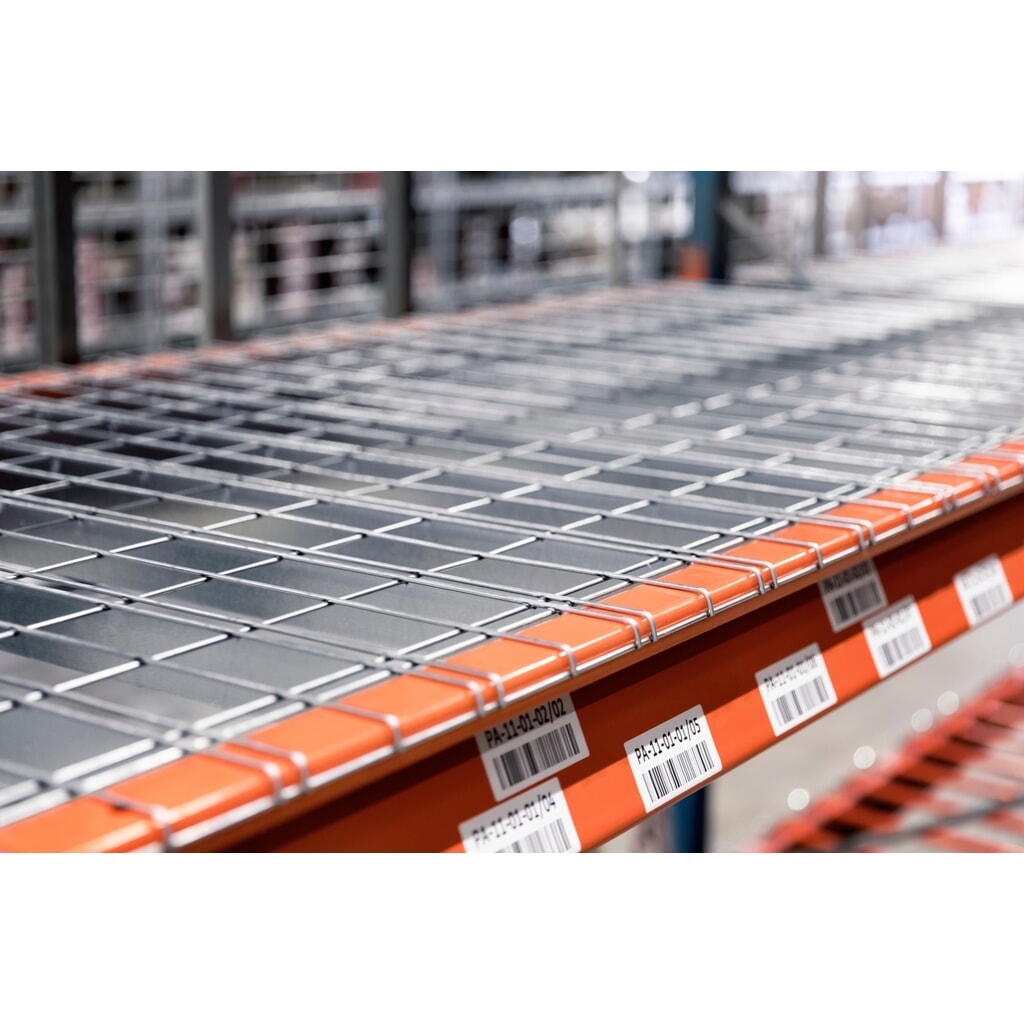 Steinbock® Drahtgitterboden für Palettenregale, engmaschig und feuerverzinkt, BxT 890 x 1100 mm, Tragkraft pro Stellplatz 500 kg Produktabbildung Nr. 4: Steinbock® Drahtgitterboden für Palettenregale, engmaschig und feuerverzinkt, BxT 890 x 1100 mm, Tragkraft pro Stellplatz 500 kg