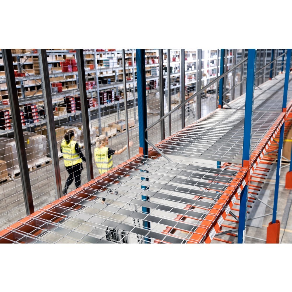 Produktabbildung Nr. 5: Steinbock® Drahtgitterboden für Palettenregale, Tragkraft pro Stellplatz 500 kg, 24 Stk/VE
