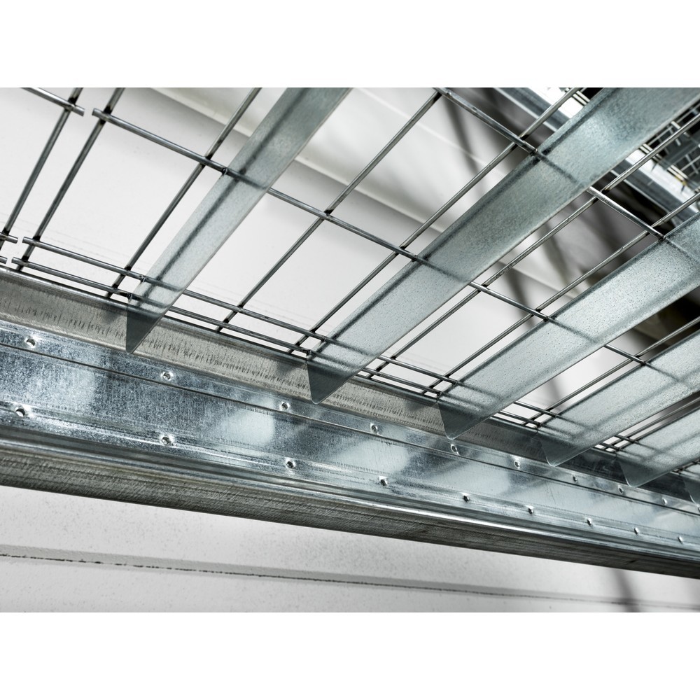 Produktabbildung Nr. 9: Steinbock® Drahtgitterboden für Palettenregale, Tragkraft pro Stellplatz 500 kg, 24 Stk/VE