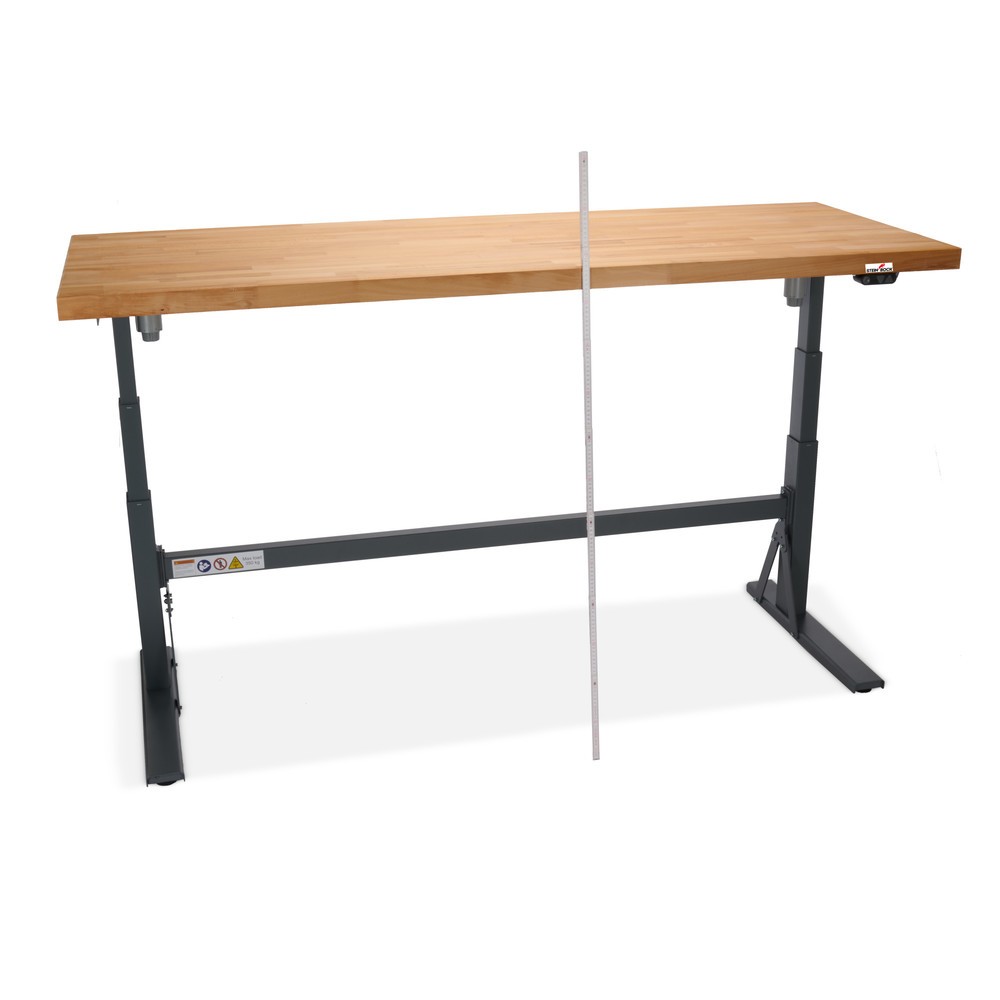 Produktabbildung Nr. 4: Steinbock® elektrisch höhenverstellbare Werkbank e-Adjust, HxBxT 700-1.170 x 2.000 x 750 mm, TK 350 kg