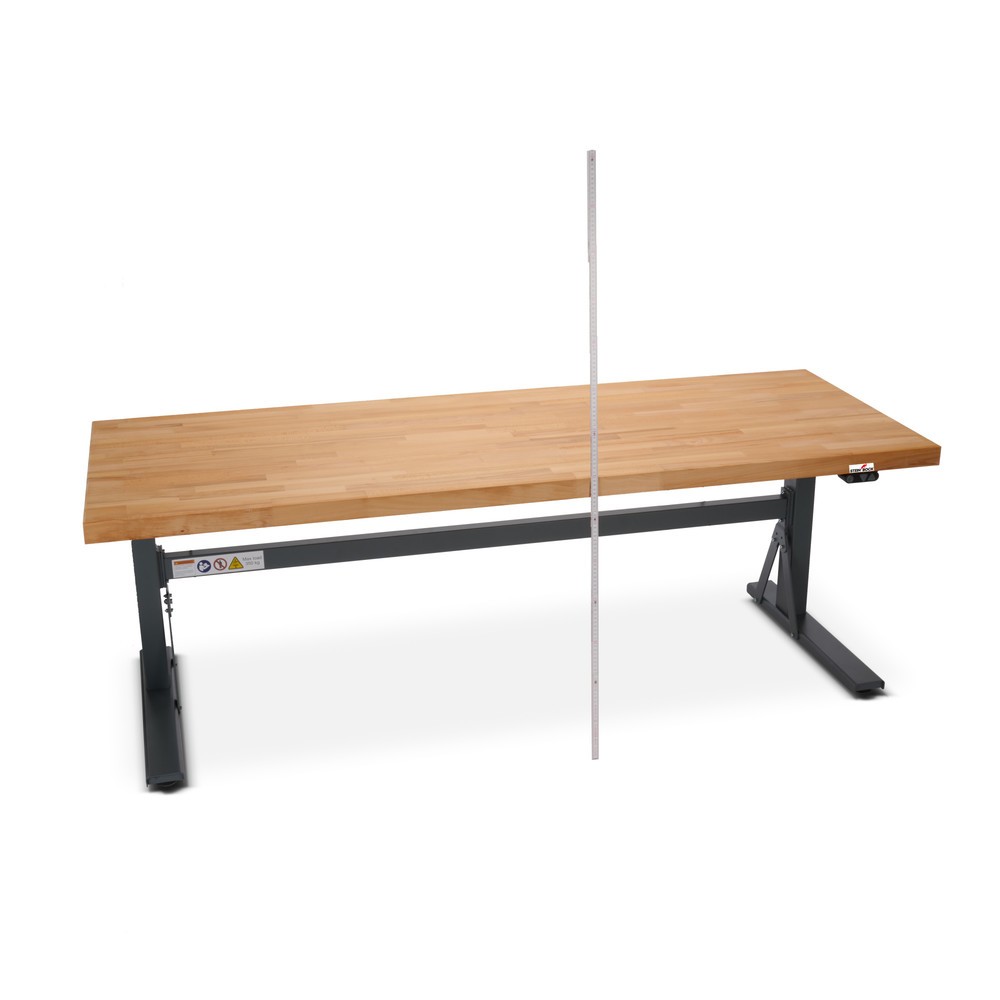 Produktabbildung Nr. 11: Steinbock® elektrisch höhenverstellbare Werkbank e-Adjust, HxBxT 700-1.170 x 2.000 x 750 mm, TK 350 kg