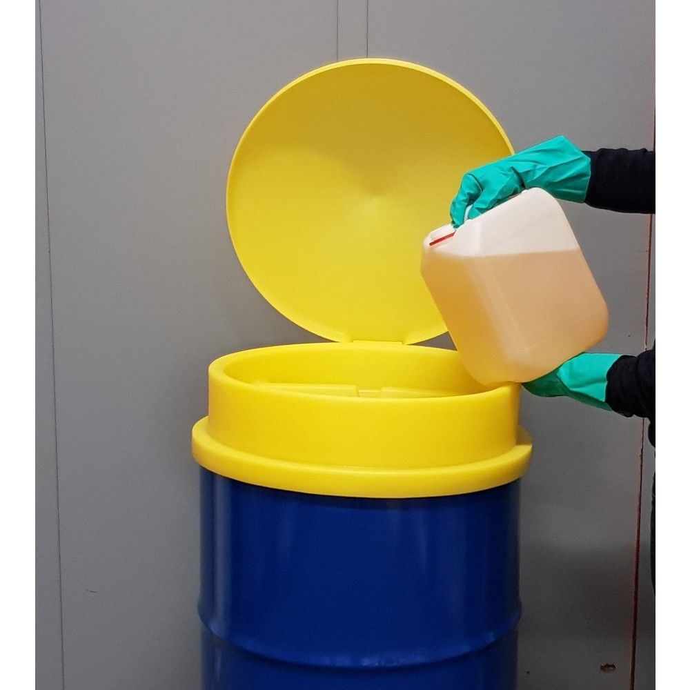 Produktabbildung: Steinbock® Fasstrichter FT-D, mit Deckel, für 205-Liter-Fass