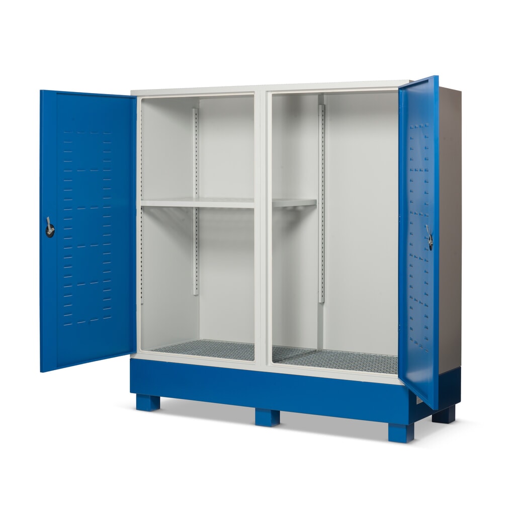 Steinbock® Gefahrstoff-Depot, 2-türig Produktabbildung Nr. 2: Steinbock® Gefahrstoff-Depot, 2-türig