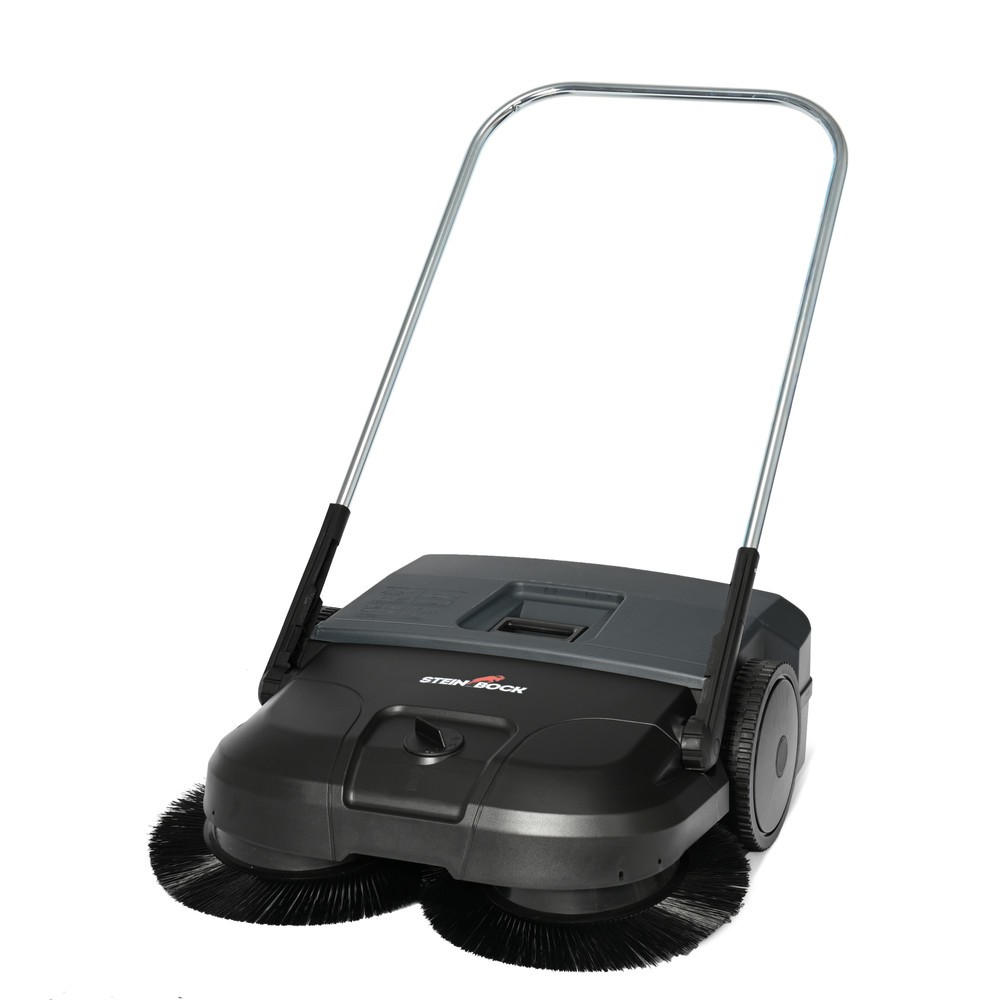 Produktabbildung: Steinbock® Handkehrmaschine Turbo, manuell, Kehrbreite 750 mm, RAL 7016 Anthrazitgrau