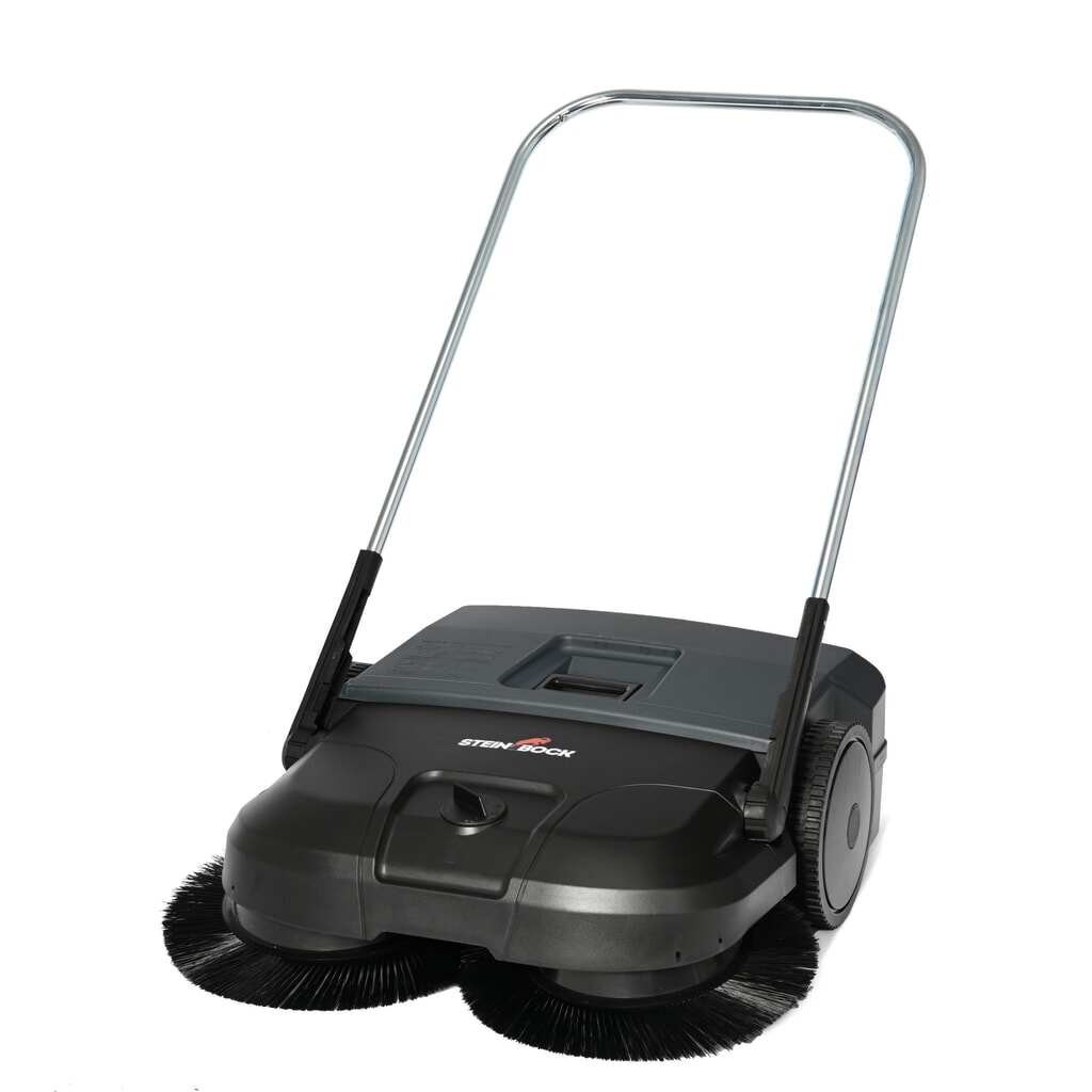 Steinbock® Handkehrmaschine Turbo, manuell, Kehrbreite 750 mm, RAL 7016 Anthrazitgrau Produktabbildung: Steinbock® Handkehrmaschine Turbo, manuell, Kehrbreite 750 mm, RAL 7016 Anthrazitgrau