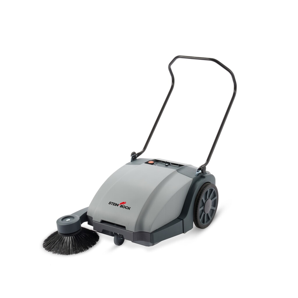 Produktabbildung: Steinbock® Handkehrmaschine VS 680 PRO, Kehrbreite 680 mm, 1 Seitenbesen