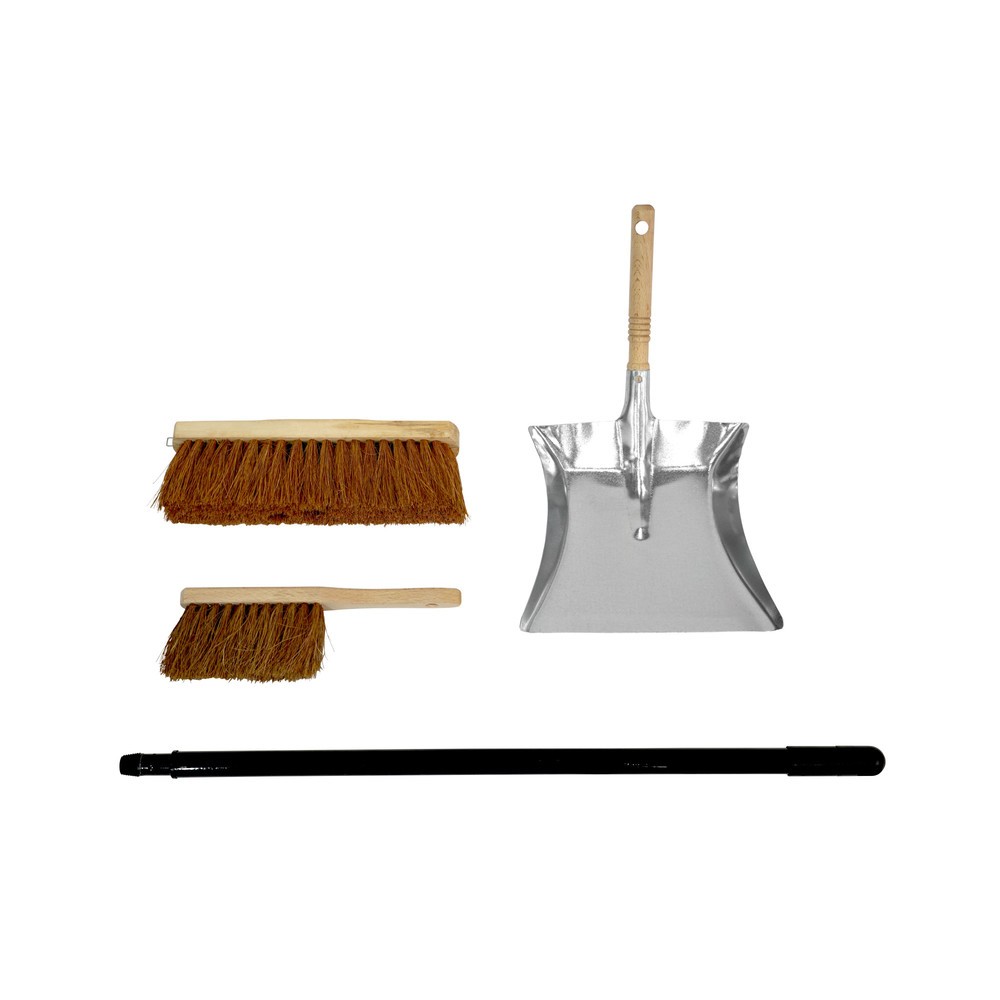 Produktabbildung: Steinbock® Industriebesen-Set, 4-teilig