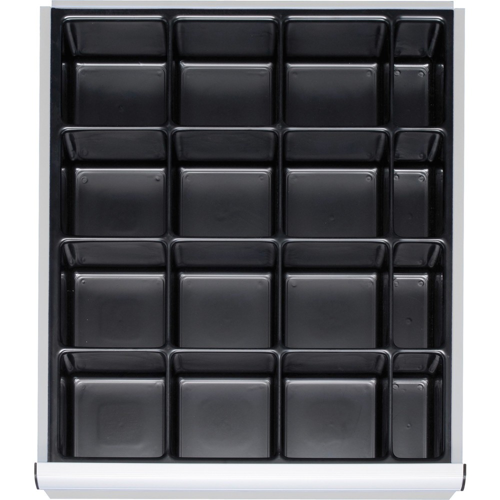 Produktabbildung: Steinbock® Kleinteile-Einsatz, für Schubladenmaße BxT 490 x 560 mm mit Blendenhöhe 120-360 mm