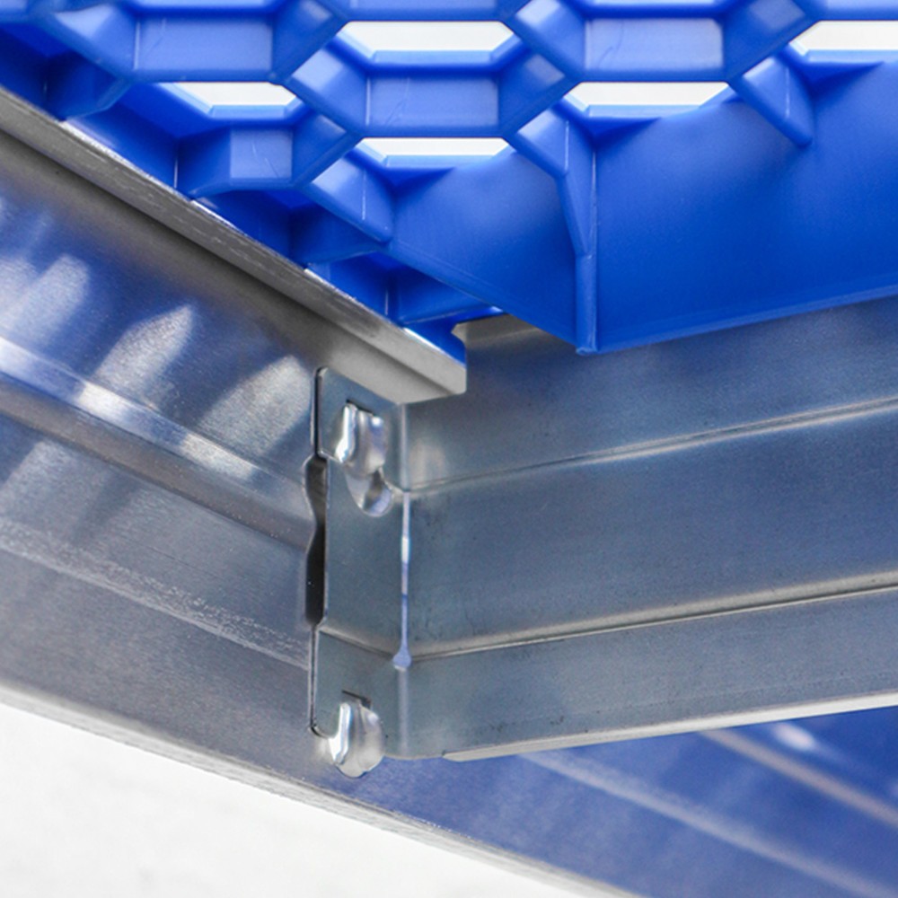 Produktabbildung Nr. 8: Steinbock® Lebensmittelregal LMR-1, Fachlast 150 kg, HxBxT 1.800 x 1.100 x 500 mm