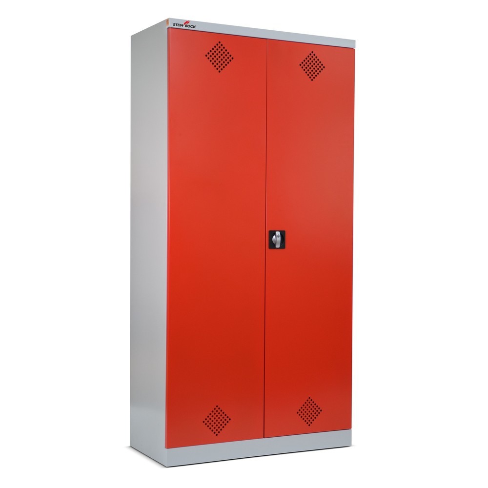 Produktabbildung Nr. 11: Steinbock® Ölschrank, 2 höhenverstellbare Gitterrostböden, 1 Auffangwanne, HxBxT 1.950 x 950 x 500 mm